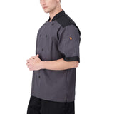 Men's Short Sleeve Lightweight Chef Coat