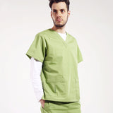 Summer Nursing Scrubs Clothes Set Top Pant Nurse Uniform Male Female Solid Clothing