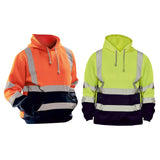 Hi Vis Pullover Mens Hoodie Sweatshirt